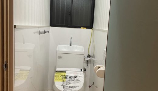 大和町でトイレのリフォーム工事を行いました。